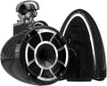 wet sounds Rev 8 Black V2 Revolution Series 8" Black Tower Speakers w/Swivel Clamp Mini
