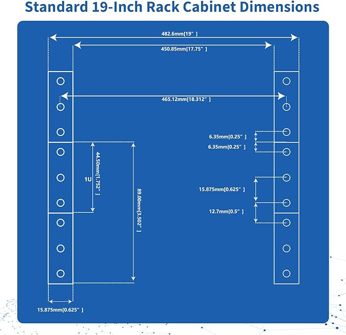 1U PDU Rackmount Power Strip with 8 NEMA 5-15R Outlets & 5-Port Gigabit Ethernet Switch, 15A 100-250V,10KA SPD 3600J Surge Protection, 6ft Cord, ETL Listed, Ideal for Server Racks & Networking