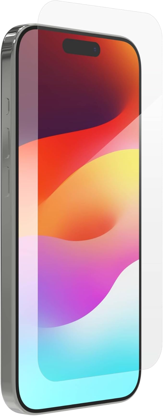 ZAGG InvisibleShield Glass Elite Anti-Glare iPhone 15 Pro Screen Protector - 5X Stronger with Reinforced Edges, Scratch & Smudge-Resistant Surface, Matte Finish, Easy to Install
