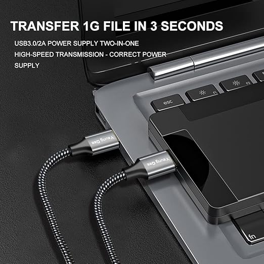 USB 3.0 A to A Male Cable 15 ft,Super Speed Type A Male to Male Cable USB 3.0 Double End USB Cord for Hard Disk, Cameras,Laptop Cooler, DVD Player and More (15FT/5M)