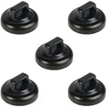 CANAANIN Magnet Zip Tie Mount Clips Magnetic Zip Ties Mount Base Holder Strong Wire Cable Holder Mount Wire Clips Management for Home Office Marine Electrical Wiring (D19 5 Pcs)