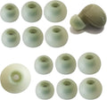 Silicone Earbuds Tips for Galaxy Buds 2 Filter Screen Replacement Ear Tips for Samsung Galaxy Buds+/Galaxy Buds PE Earbuds, 6 Pairs LMS Green