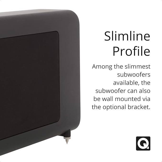 Q Acoustics 3060S Active Subwoofer (Satin Black)