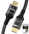 Certified 10K 8K 4K HDMI 2.1 Cable 13FT, 48Gbps Ultra High Speed HDMI® Cord