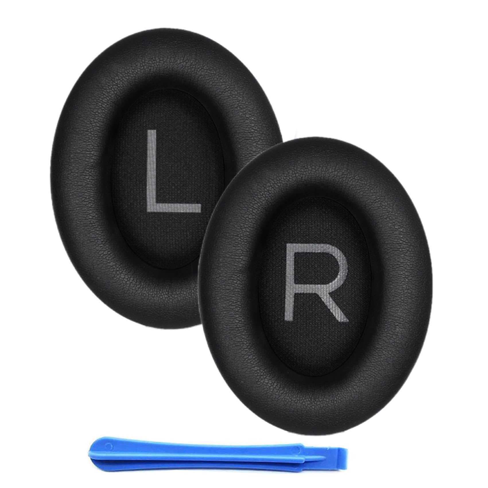 QC45 Earpads Replacement for Bose QuietComfort 45 (QC45)/QuietComfort SE (QC SE)/Quiet Comfort Wireless Over-Ear Headphones, Ear Pads Cushions with Durable Protein Leather Noise Cancelling Foam