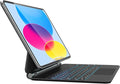 for iPad 11th (A16 2025) & iPad 10th Generation Case with Keyboard – Magic-Style Magnetic Keyboard for ipad 10th generation (10.9-inch 2022) with 7 Color Backlight, Multi-Touch Trackpad (Black)
