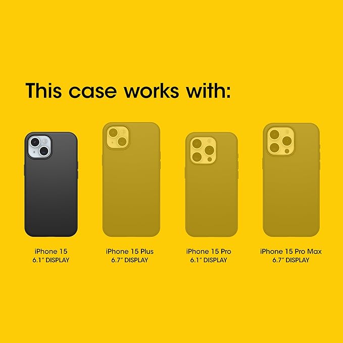 OtterBox iPhone 16e, 15, 14, & 13 Symmetry Series Case - BLUETIFUL (Blue), Snaps to MagSafe, Ultra-Sleek, Raised Edges Protect Camera & Screen