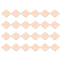 PATIKIL Copper Heatsink Pad Shims, 24 Pcs 20x20x1.2mm Copper Pad Shim IC Chipset GPU CPU Thermal Heatsink for Cooling Laptop Desktop Computer