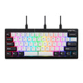 BAROCCOMiSTEL MD600 V3 RGB ORCA TKL Ergonomic Mechanical Keyboard, Cherry MX, Split Layout, PBT DoubleShot Keycap, Windows OS Compatible (Silent Red)