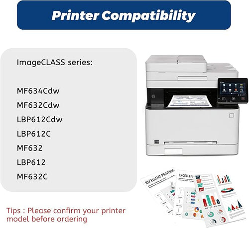045 MF632Cdw Toner Cartridge for Canon 045H CRG-045 for MF634Cdw LBP612Cdw
