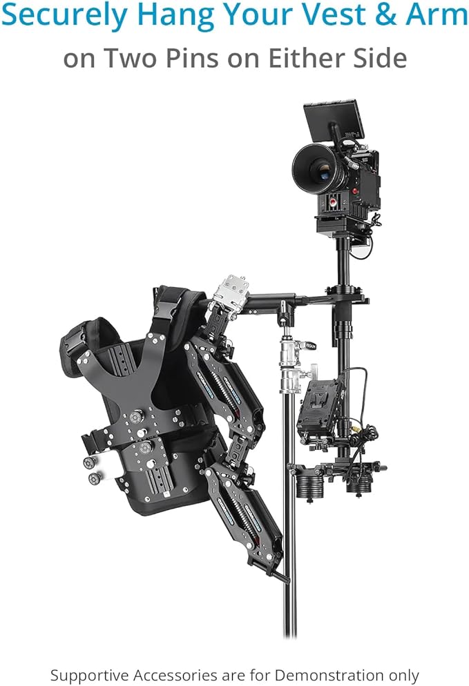 Proaim Ring Docking Bracket for Handheld Camera Stabilizers, Arm & Vest. Payload Capacity up to 25kg / 55.11lb. (ST-RGDB-01)
