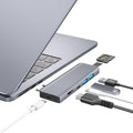 USB C Hub, 7 in 2 USB C Adapter Thunderbolt 4 HDMI MacBook Air Pro M1-M4