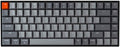Keychron K2 75% Layout Bluetooth Mechanical Keyboard K Pro Red Switch/White LED Backlit/Anti Ghosting/N-Key Rollover/84 Key USB C Wired Computer Keyboard for Mac Windows-Version 2