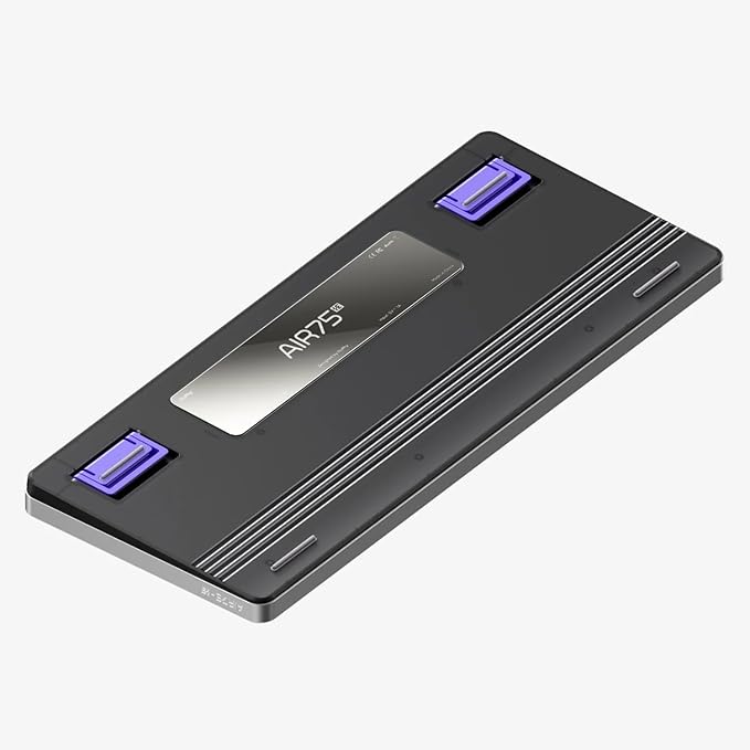 nuphy Air75 HE Rapid Trigger Wired Custom Magnetic Gaming Keyboard,RGB HotSwap, 84 Keys 75% Layout Adjustable Actuation Esports Low-Profile Hall Effect Keyboard (Magnetic Jade Switch)