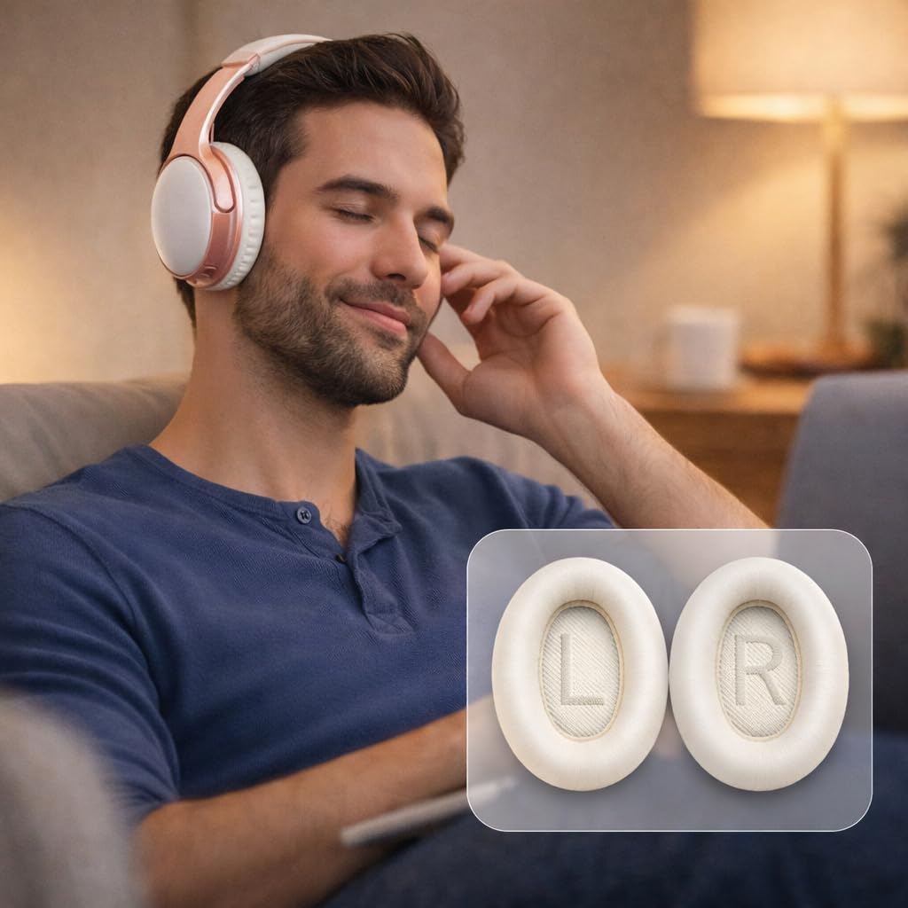 YOCOWOCO Replacement Ear Pads for Bose QC35 and QC35 II