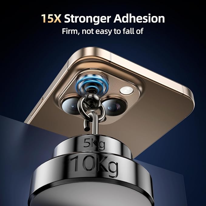 Compatible with iPhone 16 Pro Max Camera Lens Protector,[Shatterproof] [Strong Adsorption][AR Anti-Reflection] 9h Metal Aluminum Alloy Tempered Glass Camera Cover,Gold