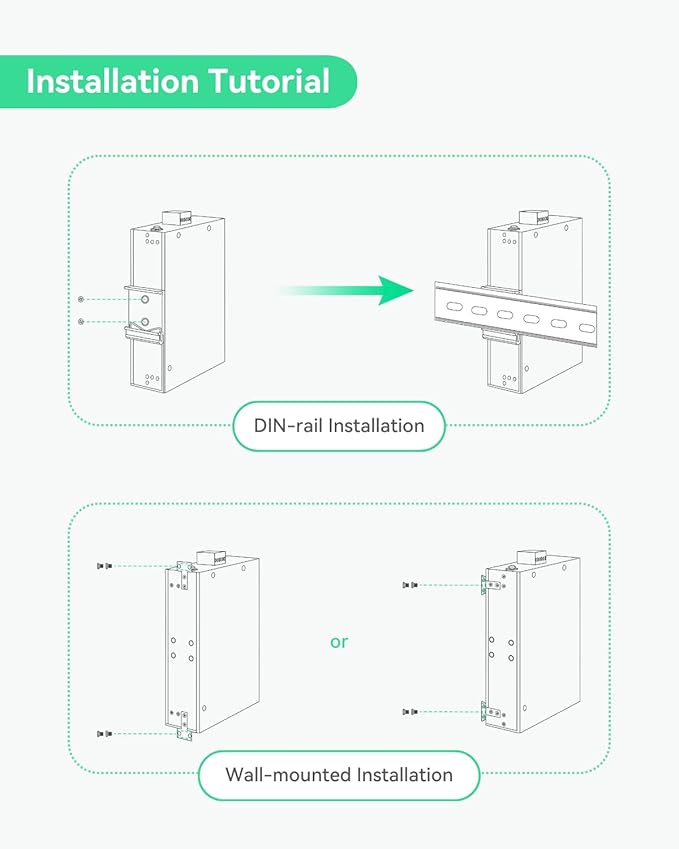 LINOVISION Industrial 12 Ports L2+ Cloud Managed PoE Switch with DC8~57V Redundant Power Input, Full Gigabit Solar PoE Switch, 12V PoE Switch with Relay Alarm, IEEE802.3af/at, Total PoE Budget 240W