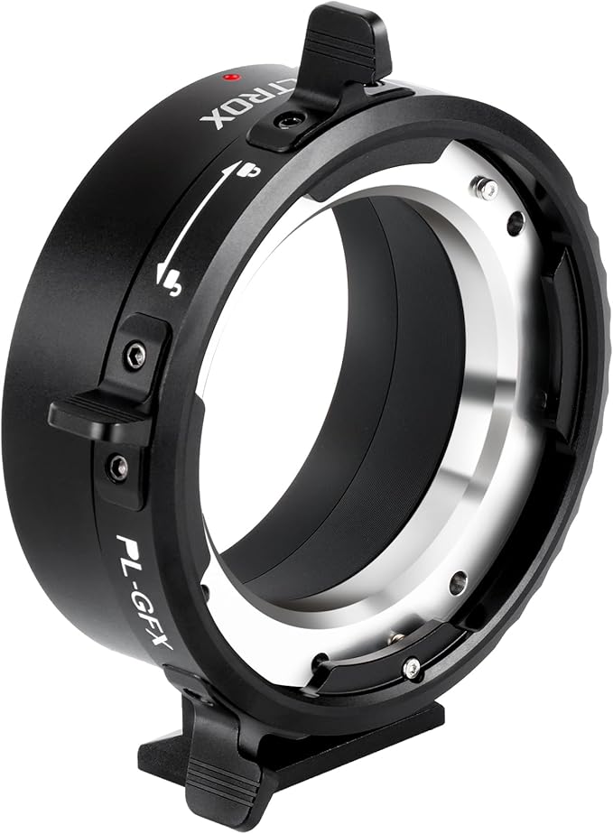 VILTROX PL-GFX Mount Adapter Ring Manual Focus Lens Converter with Rotary Lock Compatible with PL Lens to Fuji G Mount GFX Cameras Fuji GFX100S,GFX100,GFX50R,GFX50S,GFX50S II/PL-GFX Pro etc.