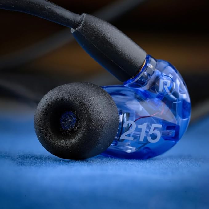 Comply 100 Core Series | Memory Foam Replacement IEM Ear Tips for Etymotic, Westone, Klipsch & More | Superior Noise Isolation, Ultimate Comfort, Secure Fit | TechDefender, Black, Large (3 Pairs)