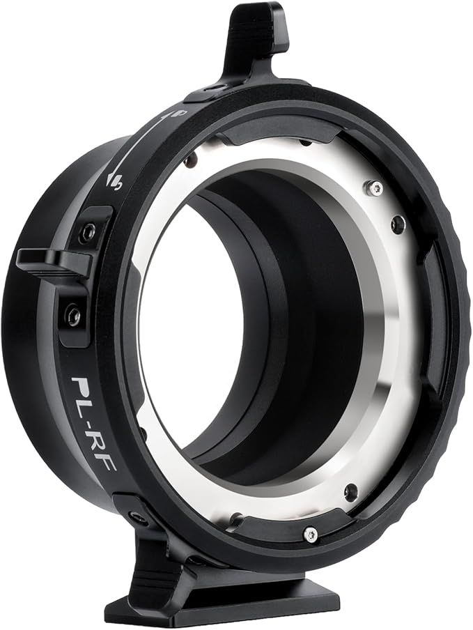 SNIPIZ PL-RF Lens Mount Adapter with Rotary Lock Compatible with PL Lens to RF Mount Adapter Cameras EOS R Ra RP R5 R6 R3