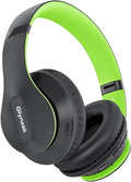 Wireless Bluetooth Headphones Over Ear, 65H Playtime HiFi Stereo Headset with Microphone and 6EQ Modes Foldable V5.3 Bluetooth Wireless Headphones for Travel Computer Laptop
