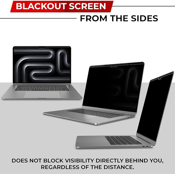 Magnetic Privacy Screen for MacBook Pro 14 Inch (2021-2024, M1, M2, M3, M4, Pro, Max) Removable Laptop Privacy Filter Shield and Protector