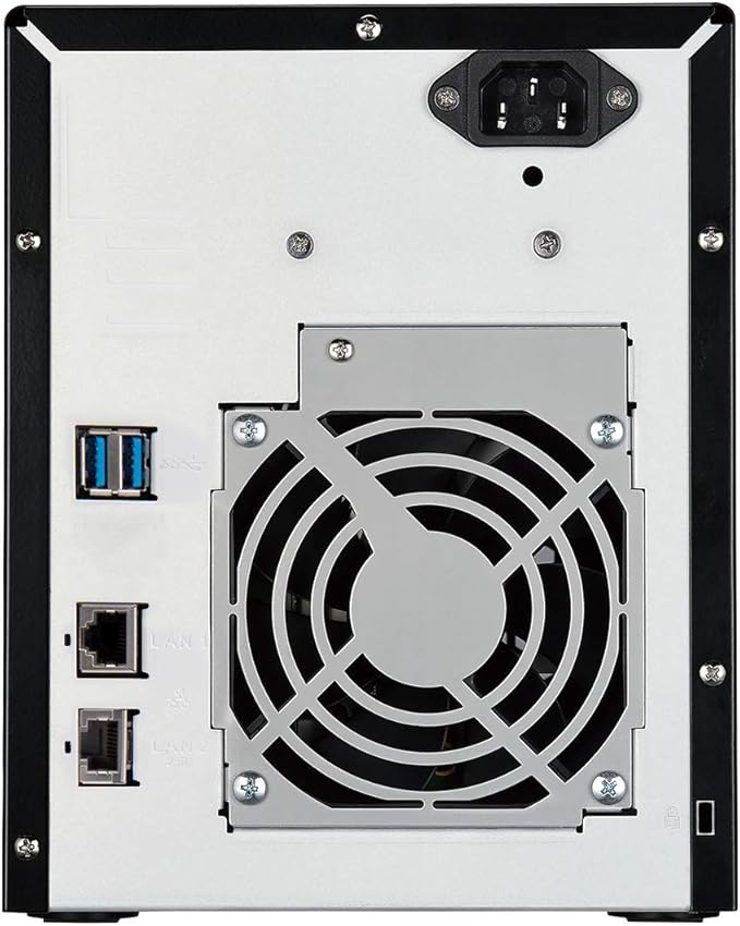 BUFFALO TeraStation Essentials 4-Bay Desktop NAS 8TB (4x2TB) with HDD Hard Drives Included 2.5GBE / Computer Network Attached Storage/Private Cloud/NAS Storage/Network Storage/File Server