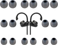 Earbud Tips Ear Bud Tips Soft Anti Slip Washable and Reusable Silicone Replacement Earbud Tips Fit Most in-Ear Earbuds(Inner Hole 3.8mm -5.1mm) 18pcs S M L