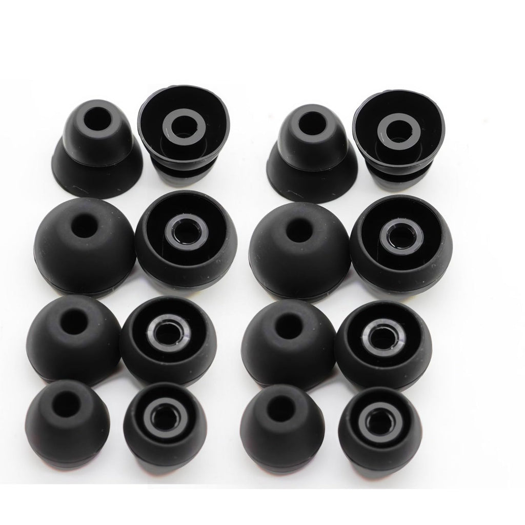 Aginkgo Replacement Ear Tips for Beats Urbeats2.0 Tour2.0 ibeats Beats x, Beats Flex Secure Fit for Powerbeats Pro Silicone Earbuds Washable Sweat-Resistant Noise Isolation 8 Pairs (Purple)