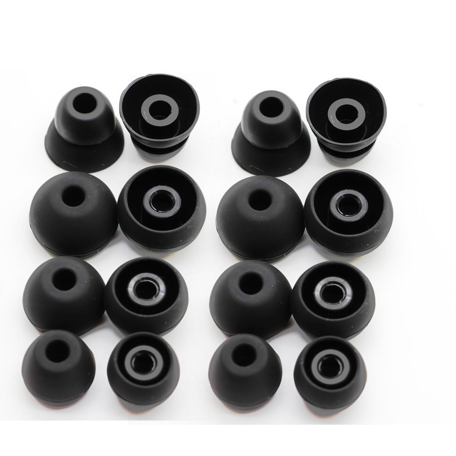 Aginkgo Replacement Ear Tips for Beats Urbeats2.0 Tour2.0 ibeats Beats x, Beats Flex Secure Fit for Powerbeats Pro Silicone Earbuds Washable Sweat-Resistant Noise Isolation 8 Pairs (Purple)
