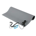 MWRF Source ESD Mat Kit with Wrist Strap and Grounding Cord (2 FT x 3 FT x 0.12 Inch, Grey)