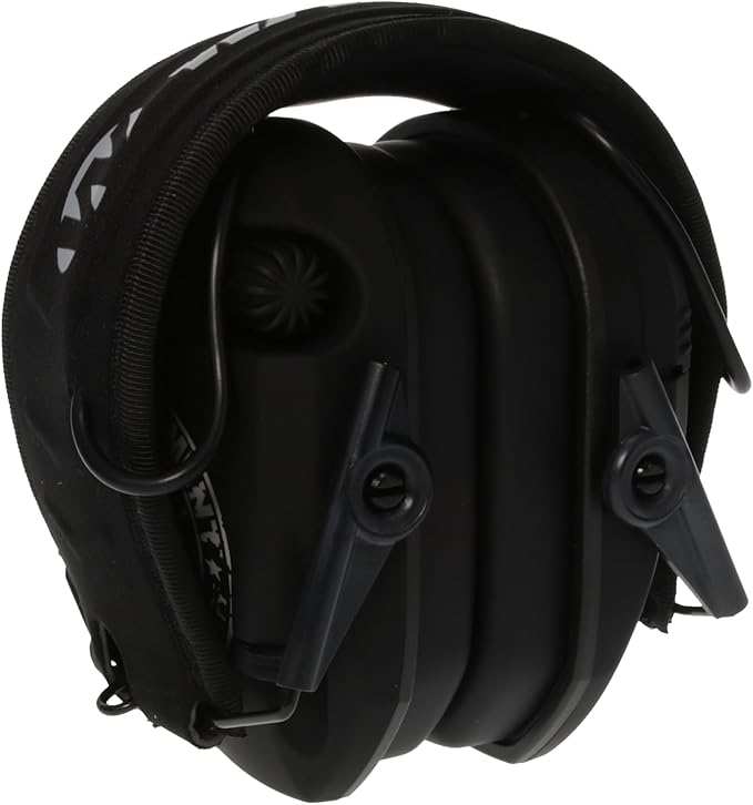 Walker's Razor Slim Ultra Low Profile Compact Design Adjustable Range Shooting Hunting Hearing Protection Electronic Earmuffs