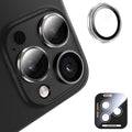 MAGIC JOHN for iPhone 16 Pro Max/16 Pro Camera Lens Protector [Alignment Kit&1:1 Invisible Perfect Fit] 9H Aerospace Tempered Glass Anti-Scratch Durable, Individual Cover Ring, Case Friendly, Set of 2, Clear
