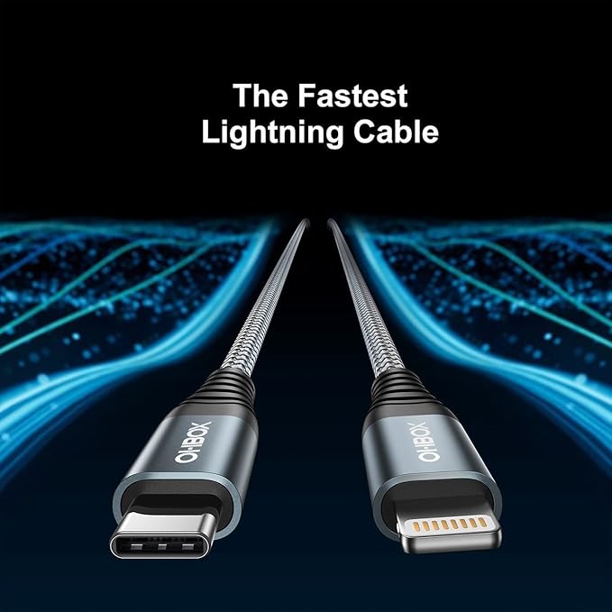 iPhone Fast Charger 10FT 2Pack, USB C to Lightning Cable for iPhone, 10Foot Long USBC iPhone Charger, Type C iPhone Charging Cord Compatible with iPhone 14 13 12 11 Pro Max XR XS X 8 Plus SE iPad