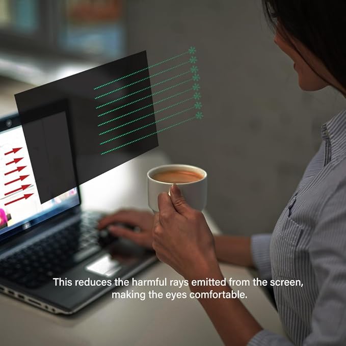 27 Inch - 16:9 Aspect Ratio - Computer Privacy Screen Filter for iMac Monitor - Anti-Glare - Anti-Scratch Protector Film - Please Check iMac or Others