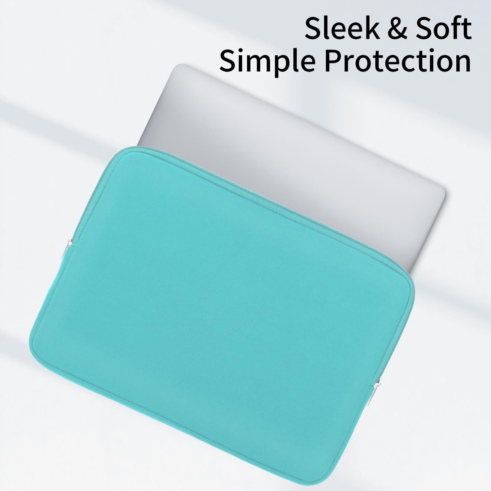 RAINYEAR 13.3 Inch Laptop Sleeve Case Soft Lining Padded Cover, Blue