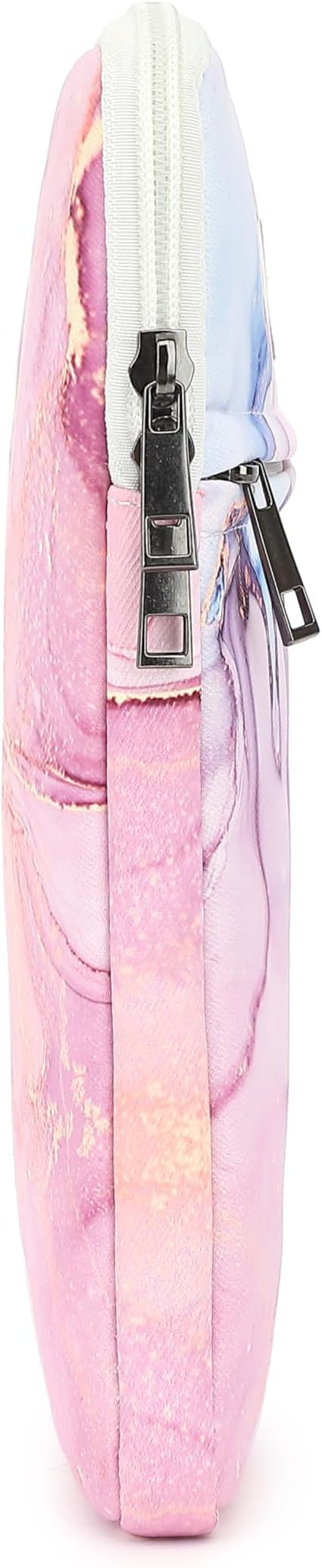 Canvaslove Laptop Sleeve Case Bag Cover with Pocket for MacBook Pro 16 and 16 inch HP Lenovo Dell ASUS Acer Notebook Computer (Pink Marble)