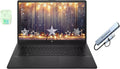 HP 17.3" Business Laptop Computer, 10-Core Intel Core i5, Windows 11, PLUSERA Earphones (16GB RAM | 512GB SSD)