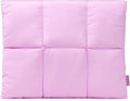 Comfyable Puffy Laptop Sleeve 15 Inch 16 Inch, Quilted Puffer Laptop Carrying Case for Women, Pillow Pouch Compatible for MacBook Air 15 in M4 2025 & MacBook Pro 16 in M4 2024, Lavender