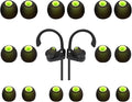 Earbud Tips Ear Bud Tips Soft Anti Slip Washable and Reusable Silicone Replacement Earbud Tips Fit Most in-Ear Earbuds(Inner Hole 3.8mm -5.1mm) 18pcs S M L