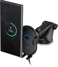 iOttie Auto Sense 2 Dash & Windshield Car Phone Holder with Qi Wireless Charging - Auto Clamping Phone Mount & Charger for Google Pixel, iPhone, Galaxy, Huawei, LG. Power Adapter Not Included.