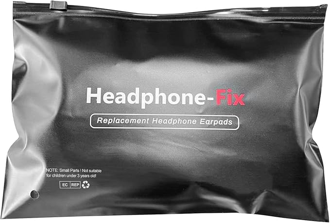 Replacement Earpads Cushions for Bose QuietComfort 35 (QC35) & Quiet Comfort 35 II (QC35 ii) Headphones, Ear Pads with Softer Leather, Noise Isolation Foam, Comfortable Thickness