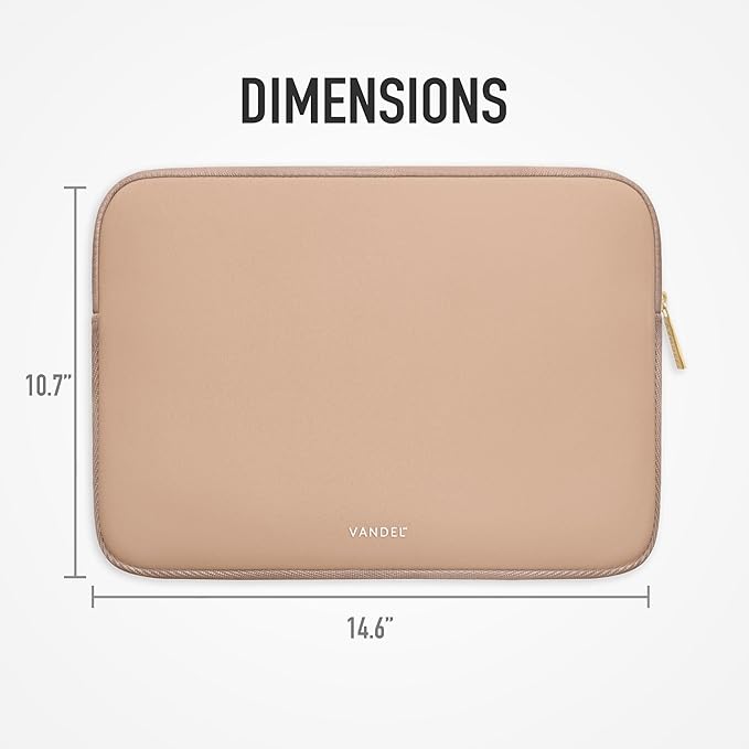Vandel Slim MacBook Pro 16 Inch Laptop Sleeve, 15.6-16 inch Laptop Case, Protective MacBook Case Sleeve, Dell XPS 16 Cover 15.6 in, HP 15-fc, Lenovo IdeaPad 15, Mac Book Pouch, Computer Carrying Bag