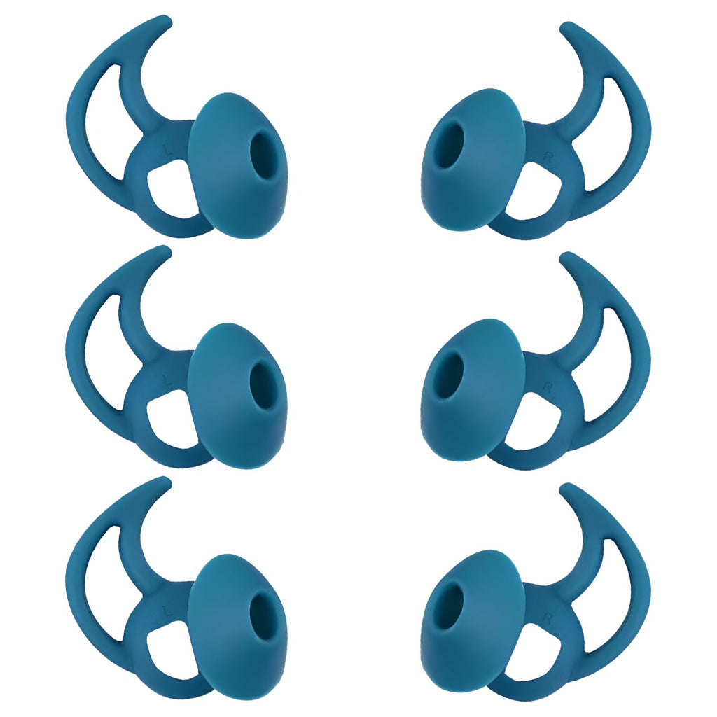 WKYMY Earbud Replacement Tips Earbud Covers Silicone Tips Compatible with Bose Quietcomfort and Sport Headphone Eartips Ear Bud Tips Large 3 Pairs