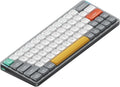 nuphy Air60 V2 Portable Wireless Keyboard 60% Low Profile Mechanical Keyboard Support QMK/VIA Compatible with Windows/mac OS/Linux Supports Bluetooth 5.1/2.4GHz/USB-C Grey-Gateron Cowberry Switch