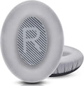 QOQOON Professional Headphone Replacement Ear Pads for Bose QuietComfort 35 QC 2 15 25 Earpads Cushion for QC2 QC15 QC25 SoundTrue SoundLink Around-Ear Headphones Ear Pads with Memory Foam (Grey)