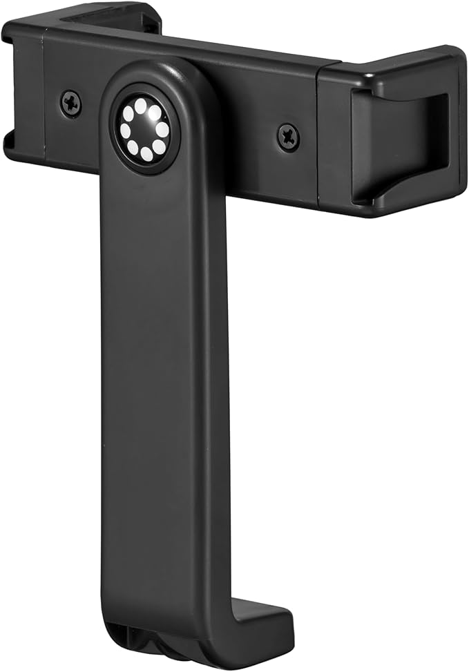 JOBY GorillaPod 1K GripTight 360 Mount Kit, Compact Flexible Tripod 1K Stand and BallHead, with Rotating Phone Mount, Easy Landscape or Portrait Mode, Double Cold Shoe, Supports up to 1kg (2.2lb)