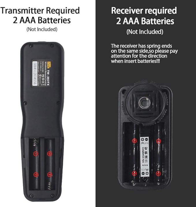 Remote Shutter Release Compatible for Panasonic, PIXEL TW-283 L1 Wireless Remote Control Wired Shutter Release Cable Compatible for Panasonic Cameras