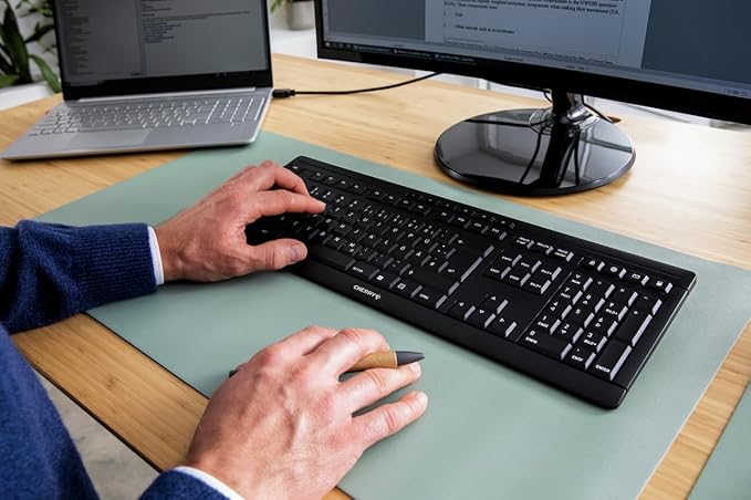 Cherry Stream Desktop Comfort Wireless Keyboard and Mouse Combo