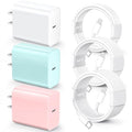 for iPhone 14 13 12 11 Fast Charger, [MFi Certified] 3 Pack 20W USB C Charger Block with 3FT&6FT&10FT USB C to ightning Fast Charging Cable Compatible with iPhone 14/13/12/11/Pro/Pro Max/Xs/Xr/X